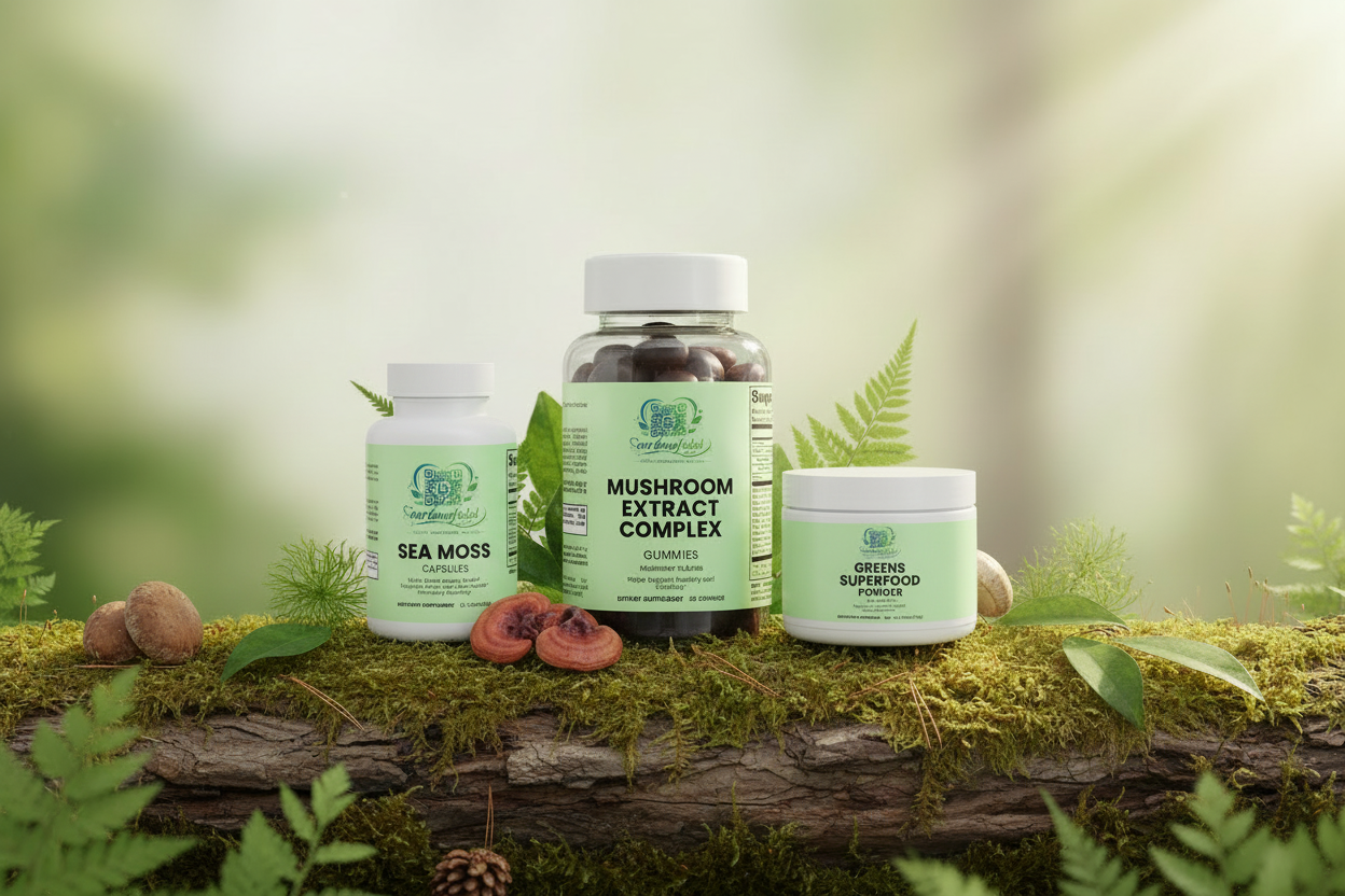 All 3 Products on Forest Banner