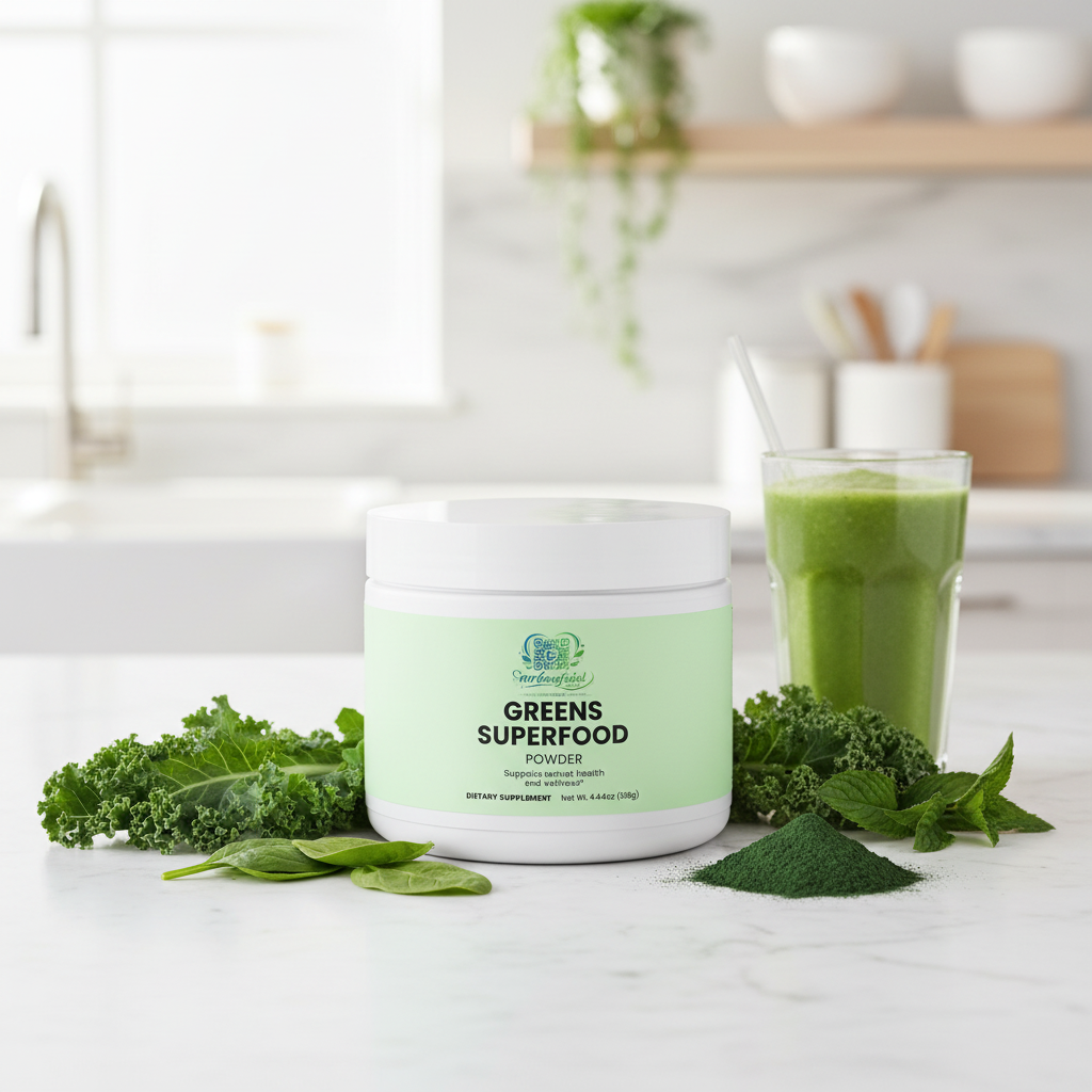 Greens Superfood Lifestyle Photo